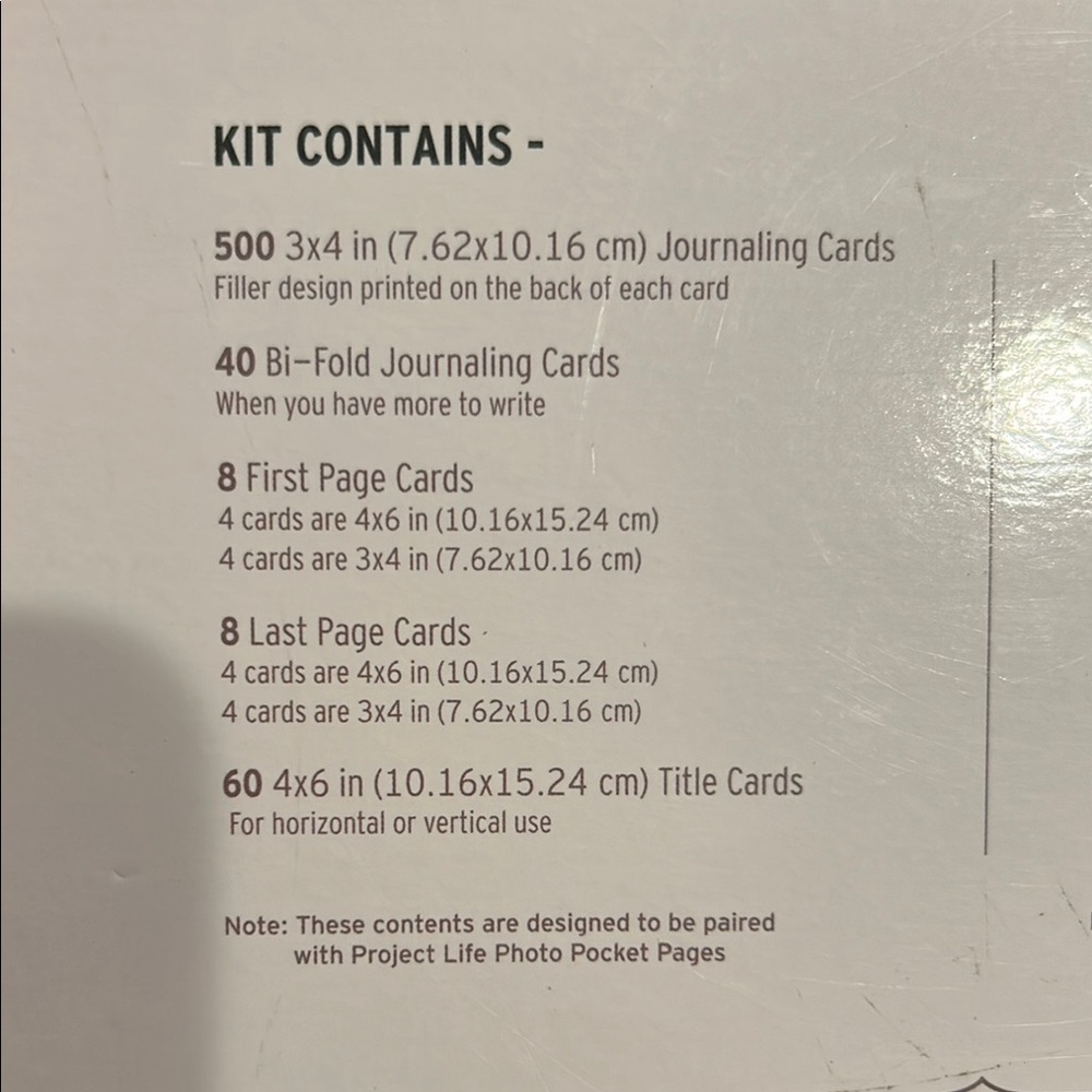 Project Life Slate Edition Core Kit - Picture 5 of 6